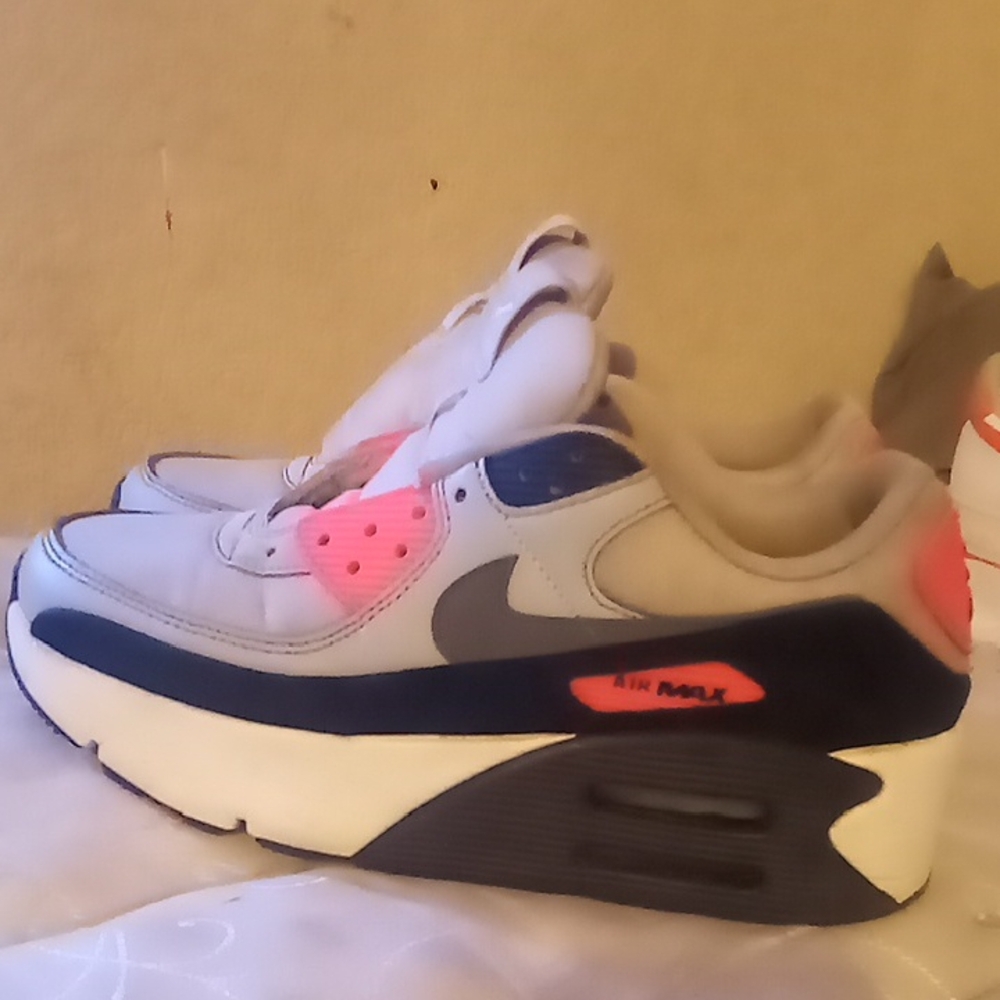 Nike Air Max Sneakers Gray and Pink